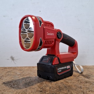 9x LED lamp 18V, Blauw